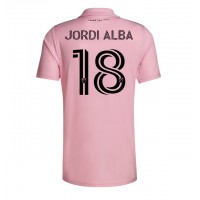 Camiseta Inter Miami Jordi Alba #18 Primera Equipación Replica 2023-24 mangas cortas